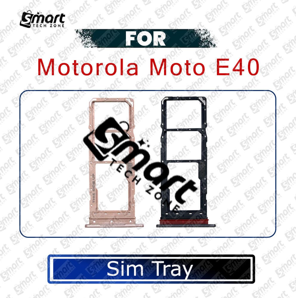 SIM Card Tray Holder For Motorola Moto E40 Sim Card Slot Reader Adapter Parts - Price in Bangladesh