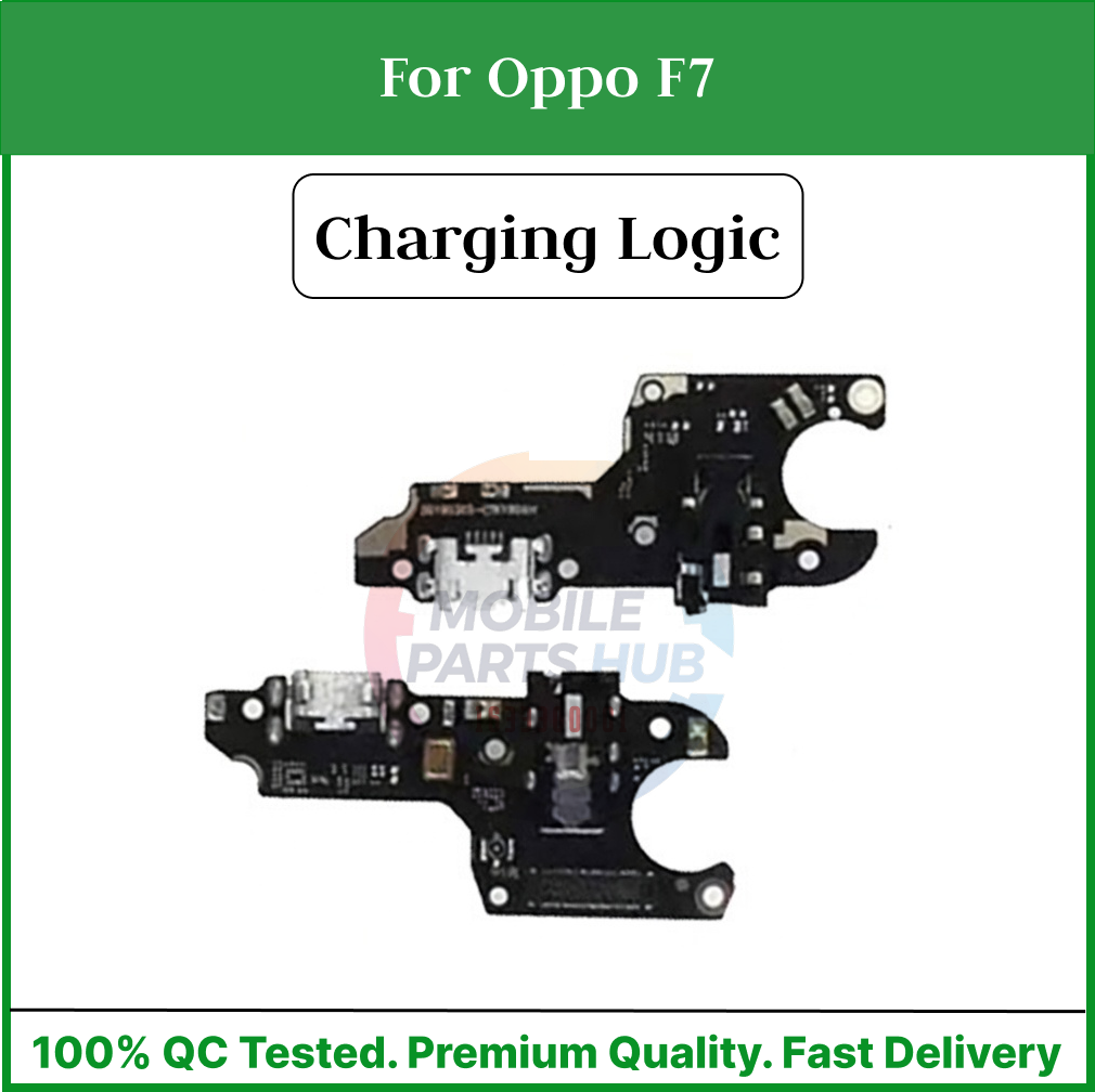 Charging Logic Board For Oppo F7 Charging Port USB Plug PCB Dock Connector Spare parts Charging Port Parts Price in Bangladesh - Mobile.com.bd