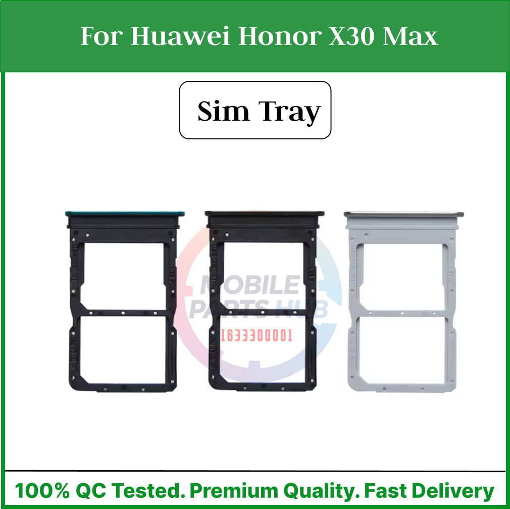 Huawei Honor X30 Max Sim Tray Micro SD Card Slot with Sim Ejector Pin Replacement Part Sim Trays & Ejector Pins Price in Bangladesh - Mobile.com.bd