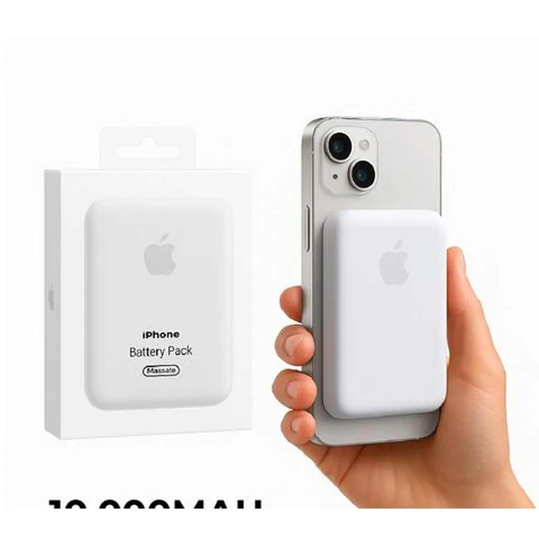 Apple 10000mAh Battery Pack Magsafe Power Bank (Mastercopy With Apple Logo, Cable Not Included) Cables Price in Bangladesh - Mobile.com.bd