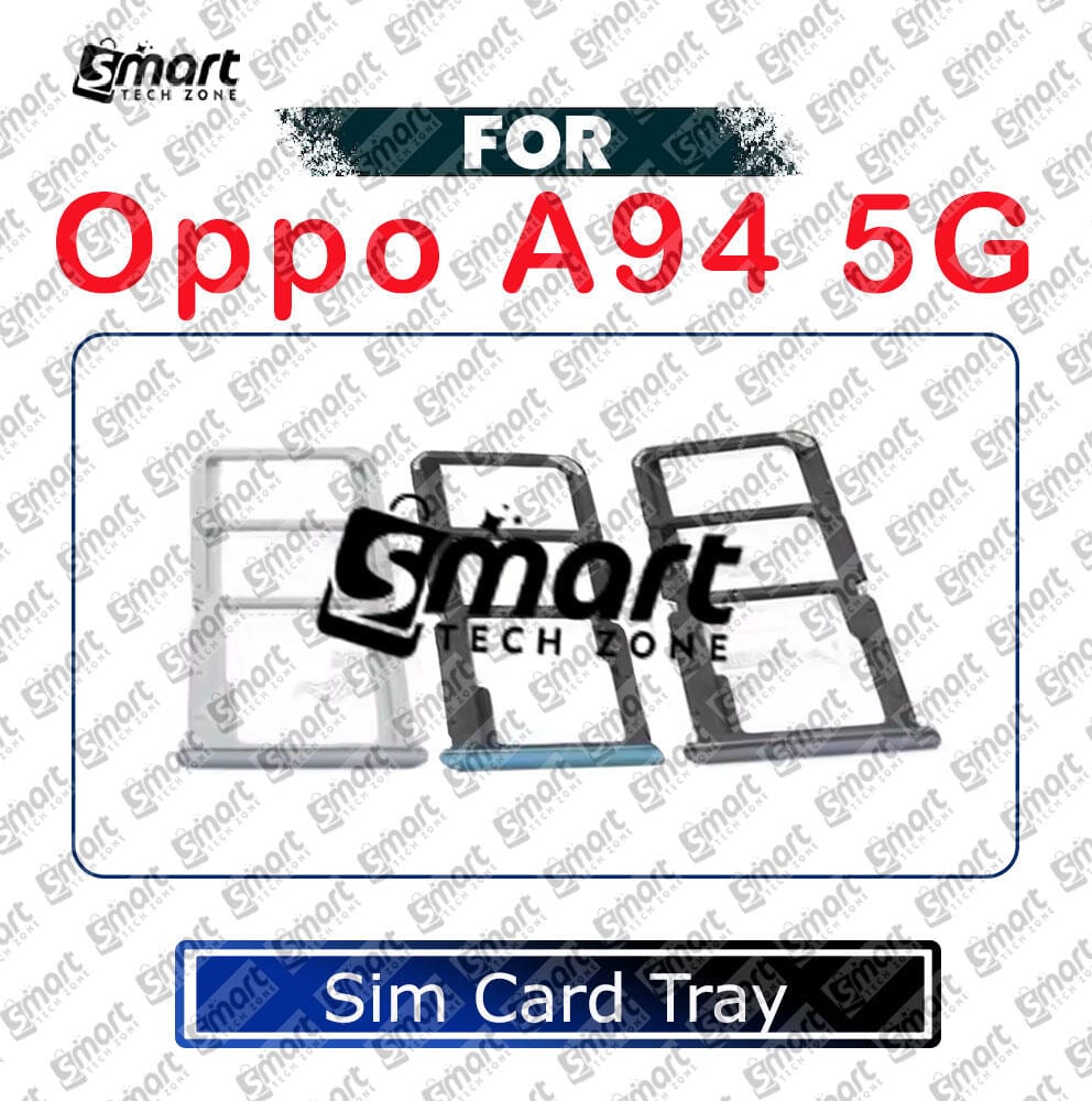 For Oppo A94 5G Sim Tray Micro SD Card Slot with Sim Ejector Pin Replacement Parts - Price in Bangladesh
