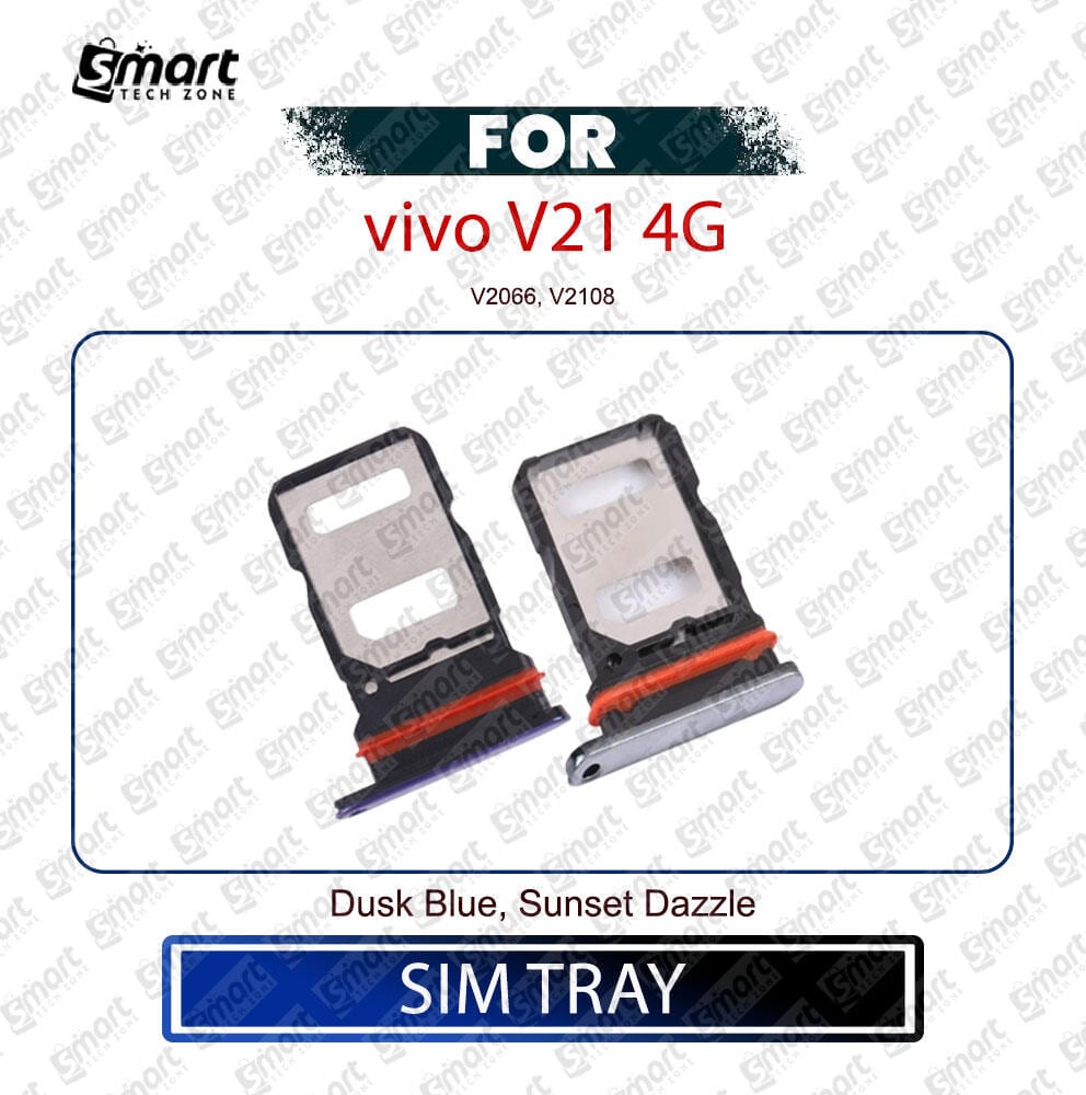 vivo V21 4G SIM Tray + Micro SD Card Slot Holder – Replacement Part - Price in Bangladesh