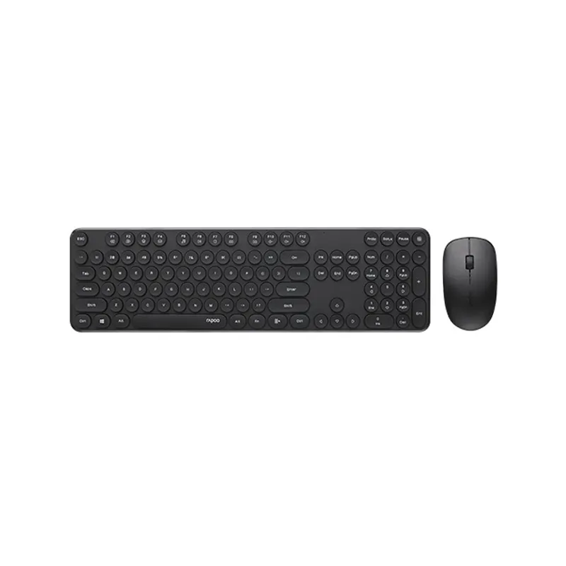 Rapoo X260S Wireless Optical Keyboard & Mouse Combo - Black - Price in Bangladesh