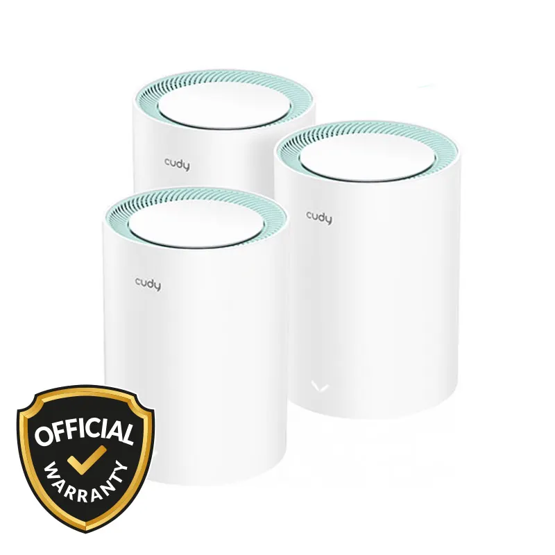 Cudy M1300 AC1200 Dual Band Whole Home Wi-Fi Mesh Router (3 Pack) - Price in Bangladesh
