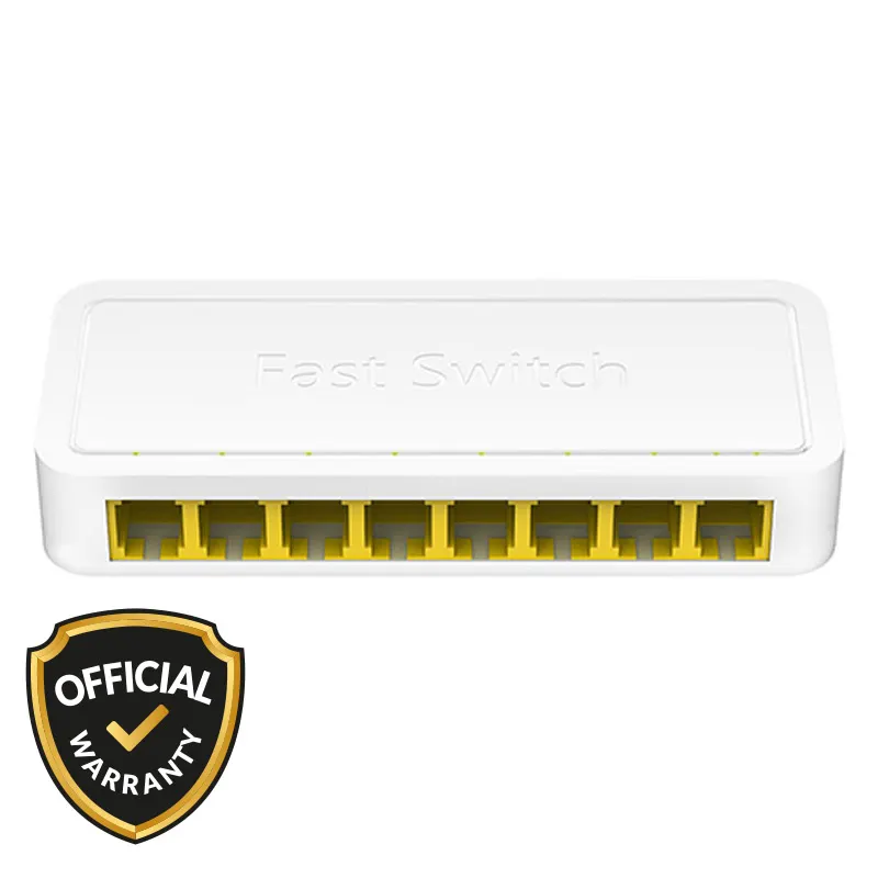 Cudy FS108D 8 Port 10/100Mbps Desktop Switch Networking Accessories Price in Bangladesh - Mobile.com.bd