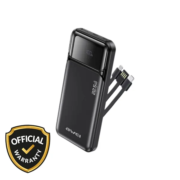 Awei PA-91 10000mAh 22.5W Fast Charging Power Bank