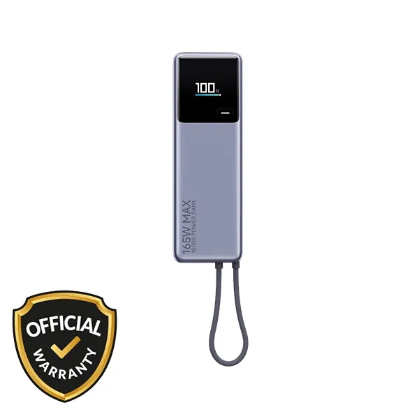 Xiaomi 165W Power Bank 10000mAh (Integrated Cable) (PB1165M) - Price in Bangladesh