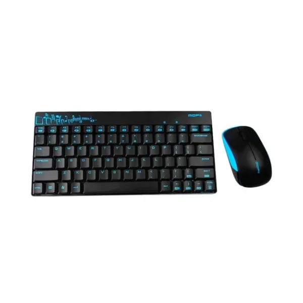 Mofii X210 Wireless Blue Black Keyboard & Mouse Combo - Price in Bangladesh