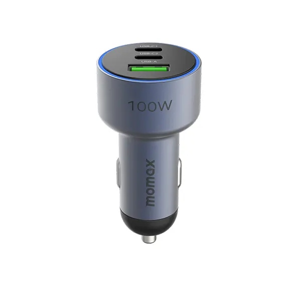 Momax Move 100W 3-Port Car Charger Charger & Adapter Price in Bangladesh - Mobile.com.bd