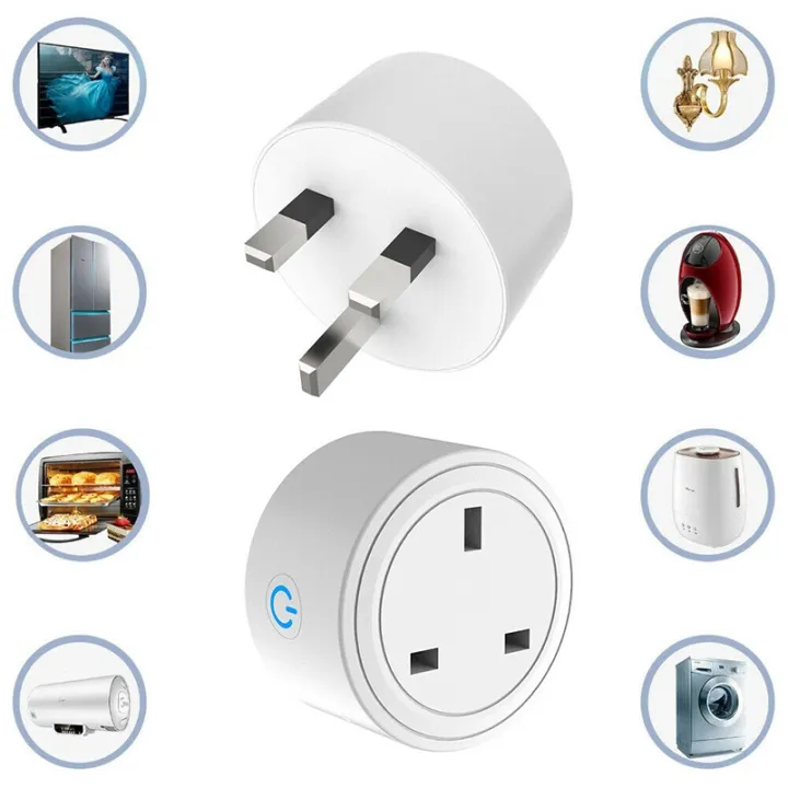 Others WIFI Smart Socket Plugs can control remotely with Tuya App with Smart Home Voice Control Google Home Mini and Alexa Sonoff Smart Wifi Plug Others Price in Bangladesh - Mobile.com.bd