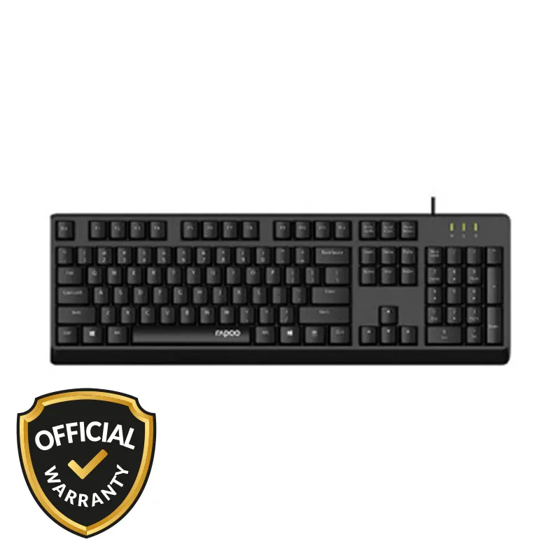 Rapoo NK1900 USB Wired Keyboard Mouse & Keyboard Price in Bangladesh - Mobile.com.bd