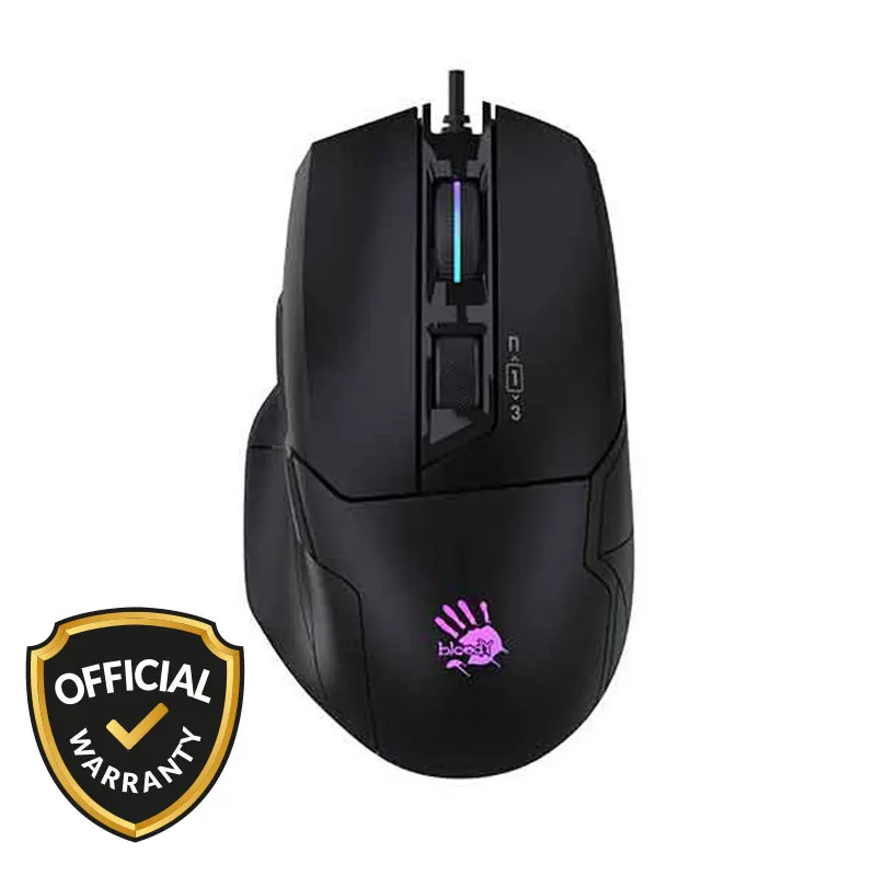 A4tech Bloody W70 Max RGB 10000 CPI USB Gaming Mouse - Price in Bangladesh