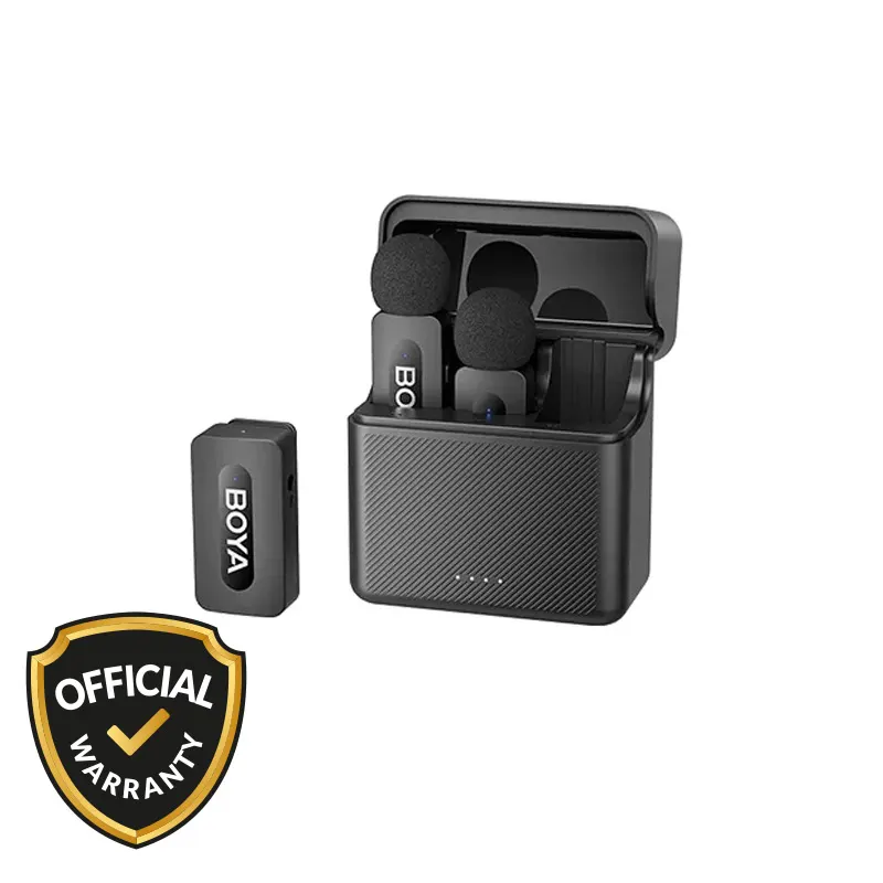 Boya 2.4 GHz Dual-Channel Wireless Microphone for Camera (BY-V35) - Price in Bangladesh