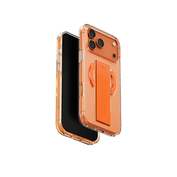 Uniq Heldro Air Slim FlexGrip Transparent Case with MagClick (17 Pro)