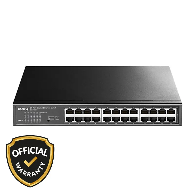 Cudy GS1024 24 Port Gigabit Ethernet Switch Networking Accessories Price in Bangladesh - Mobile.com.bd