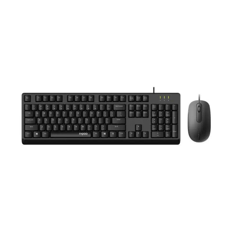 Rapoo X130PRO Wired Optical Mouse & Keyboard Combo - Price in Bangladesh