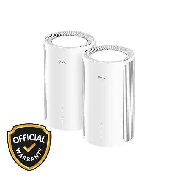 Cudy M11000 BE11000 2-Pack Tri-Band Wi-Fi 7 Mesh Router - Price in Bangladesh