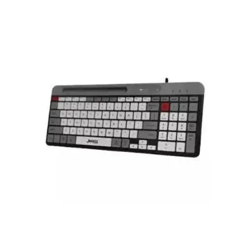 Jedel K37 White Gray Wired Slim Gaming Keyboard - Price in Bangladesh