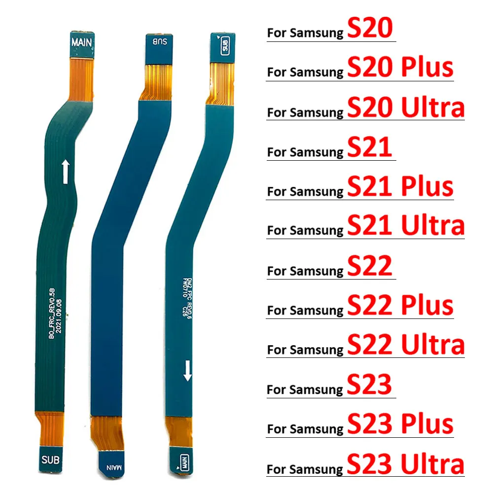 Samsung S20 S21 S22 S23 Plus Ultra Fe 4G 5G Antenna Main Board Connector LCD Motherboard Flex Cable Flex Cables Price in Bangladesh - Mobile.com.bd