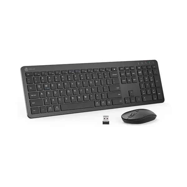 iClever GK08 Wireless Keyboard and Mouse with Number Pad (Combo) - Price in Bangladesh