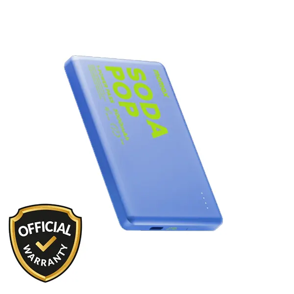Momax 1-Power 5000mAh Pass Magnetic Wireless Power Bank (Limited Edition)- Soda Pop - Price in Bangladesh