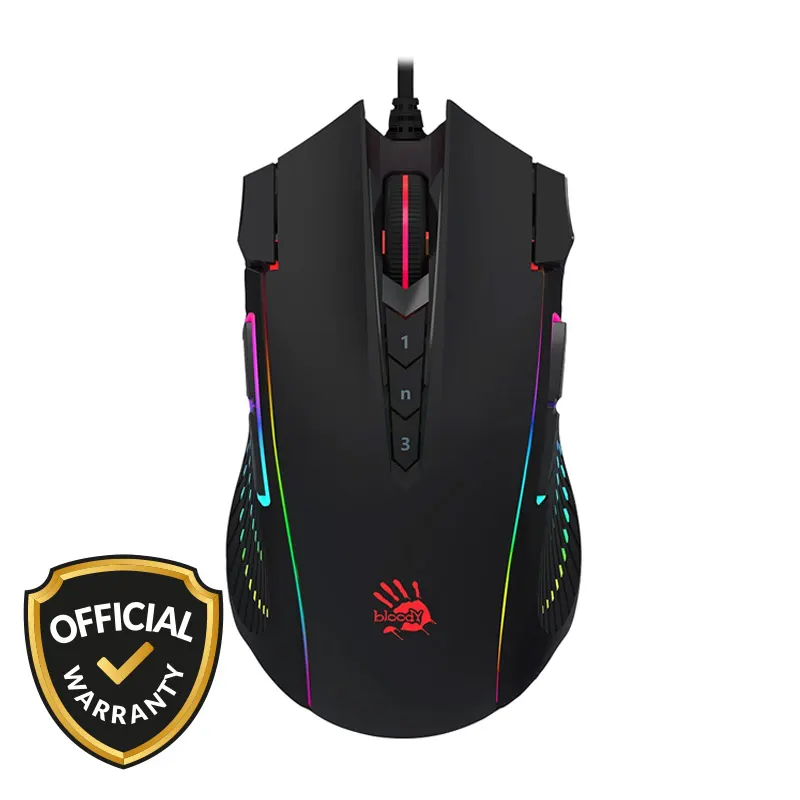 A4tech J90S 8000CPI RGB USB Gaming Mouse - Price in Bangladesh