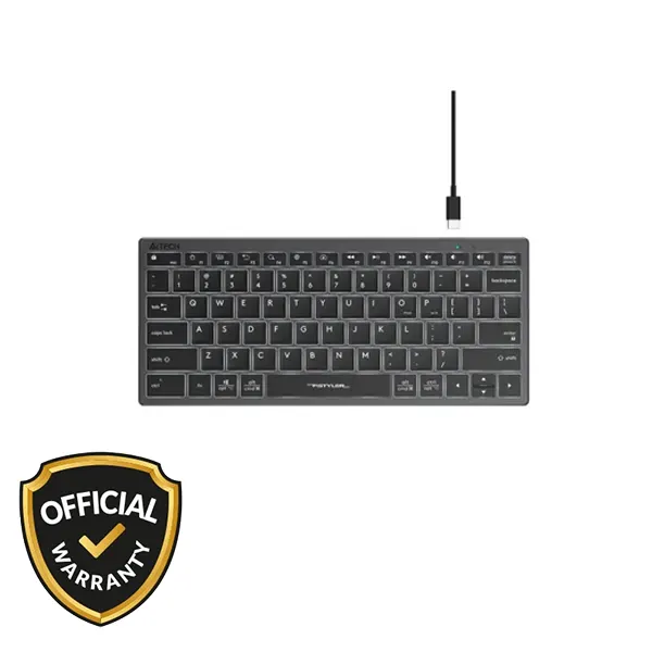 A4Tech Fstyler FX61 Scissor Switch USB Type-C Wired Keyboard - Price in Bangladesh