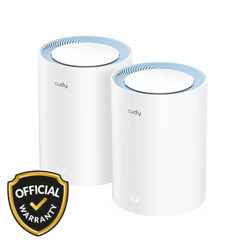 Cudy M1200 AC1200 Whole Home Mesh Wi-Fi Router (2 Pack) Networking Accessories Price in Bangladesh - Mobile.com.bd