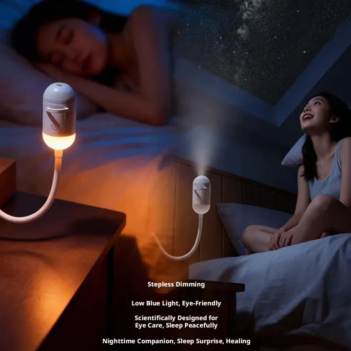 Interior Ambient Light Wall Lights Projector Light LED Starry Star Light Romantic Light Party Decor 2-in-1 USB Wireless - Price in Bangladesh