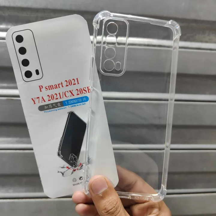 TRANSPARENT BACK COVER FOR HUAWEI P SMART 2021/HUAWEI Y7A 2021