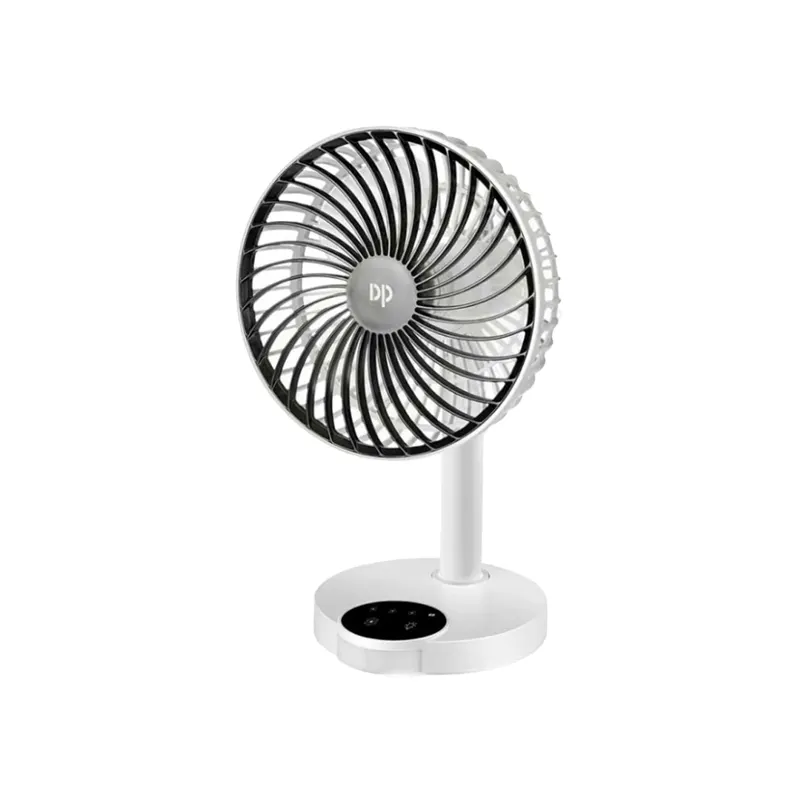 Others DP 7626 Rechargeable Table Fan With Led Light Rechargeable Fan Price in Bangladesh - Mobile.com.bd