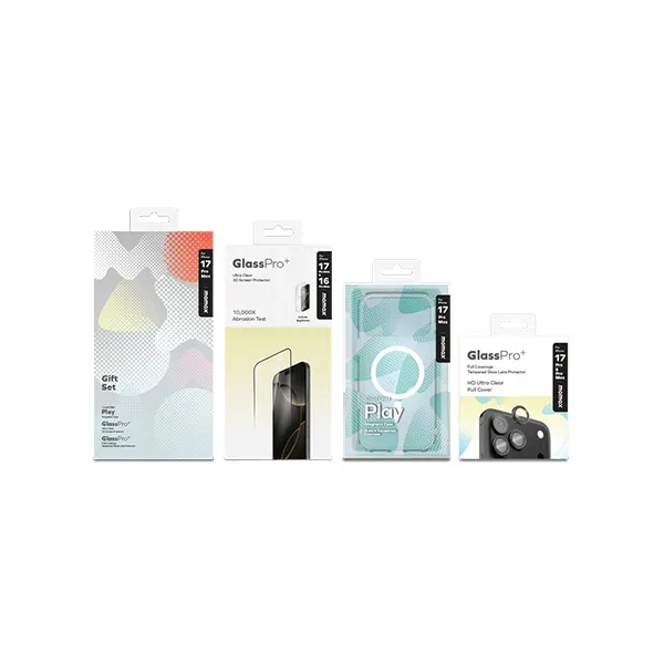 Momax GlassPro+ Case + Glass + Lens Clear Kit iPhone 17 Pro Max- (MXAP25TGSXL)
