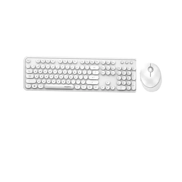 Mofii Sweet Pure White Wireless Keyboard & Mouse Combo - Price in Bangladesh