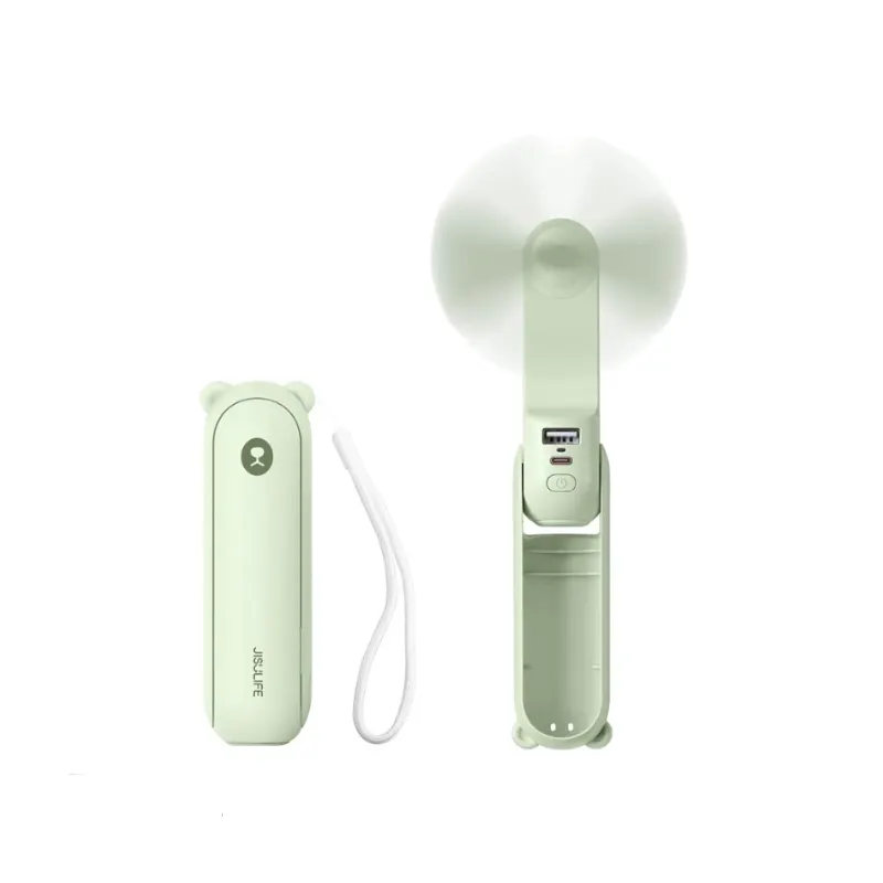 Others JisuLife Life 8 Handheld Fan - 2000mAh Rechargeable Fan Price in Bangladesh - Mobile.com.bd