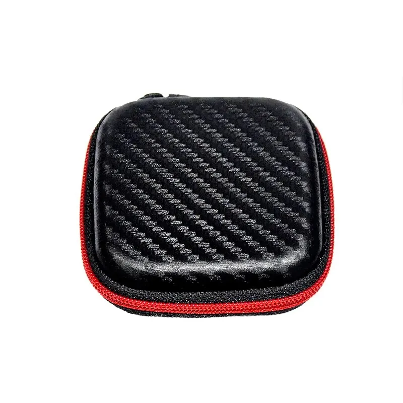 KZ Square PU Zipper Storage Box In-Ear Earphones Case Bag