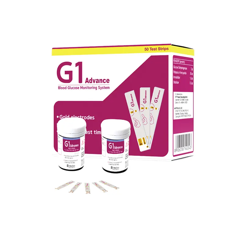 G1 Advance Blood Glucose Strip (50Pcs) - Price in Bangladesh