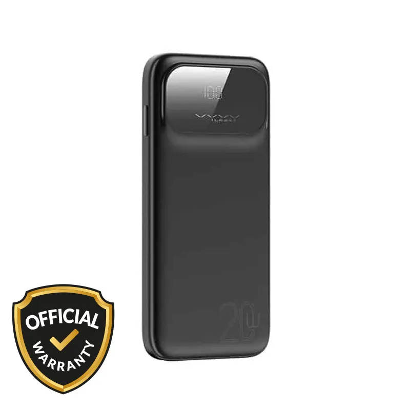 Vyvylabs 20W 10000mAh Leca Digital Display Fast Charging Power Bank VBL0120-02 Black - Price in Bangladesh