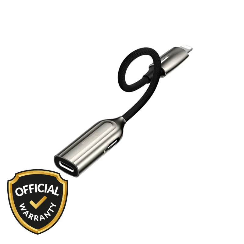 Baseus L55 2-In-1 IP Male to Dual IP Female Adapter (CALL55-0A) - Price in Bangladesh