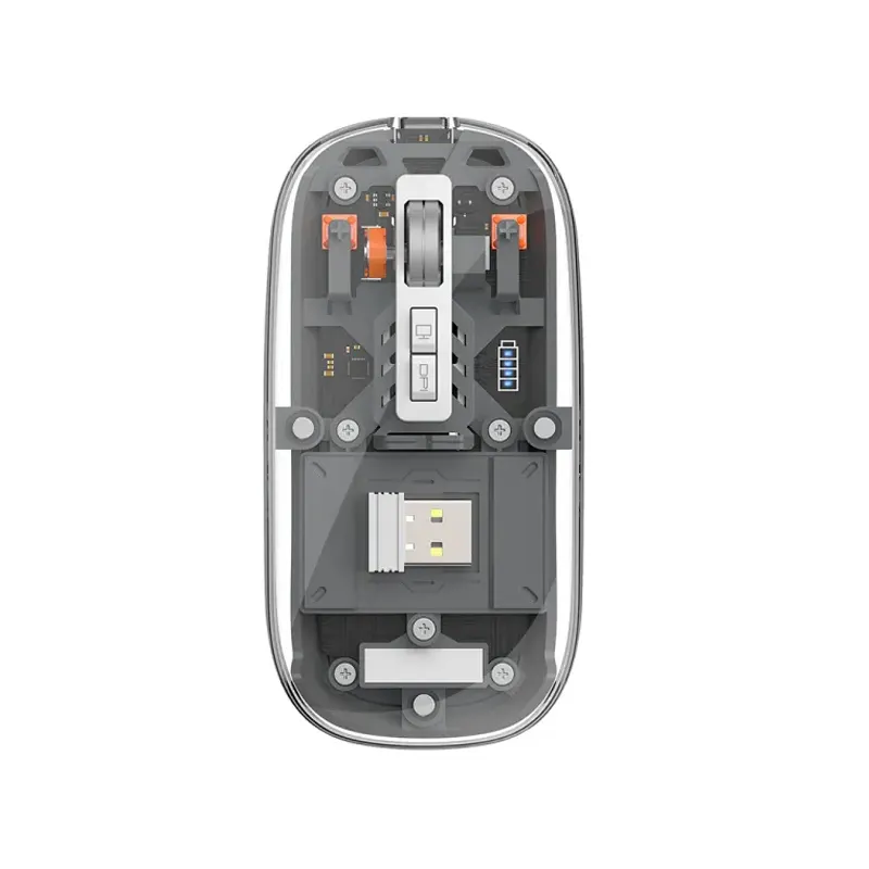 WiWU WM105 Crystal 2.4G Removal Cover Wireless Mouse - Price in Bangladesh
